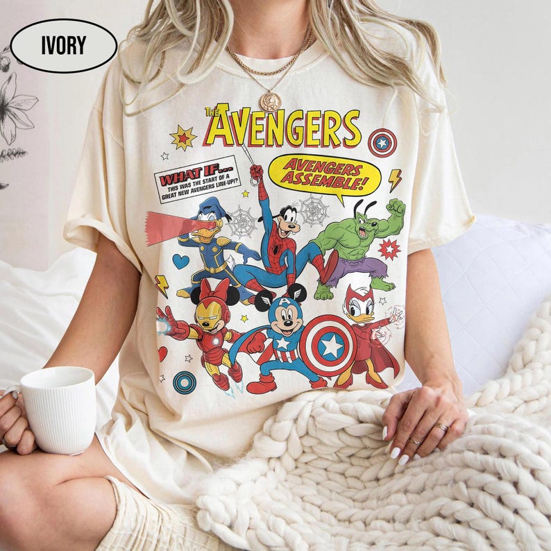 Comfort Colors What If Mickey & Friends Marvel Avengers product image 1
