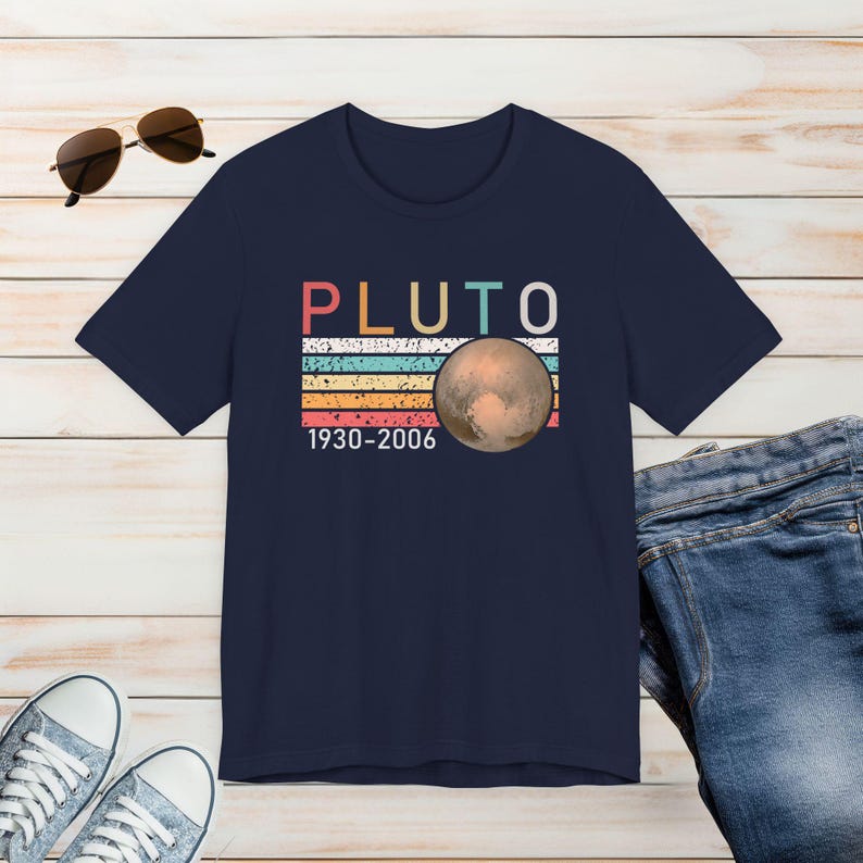 Pluto 1930-2006 Shirt, Pluto T-shirt, Planet Shirt, Space Lover Gift