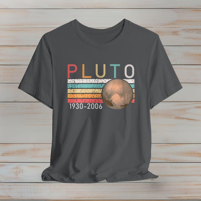 Pluto 1930-2006 Shirt, Pluto T-shirt, Planet Shirt, Space Lover Gift