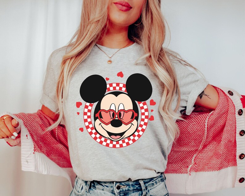 Disney Valentine’s Day Mickey and Friends Shirts, Minnie product image 6