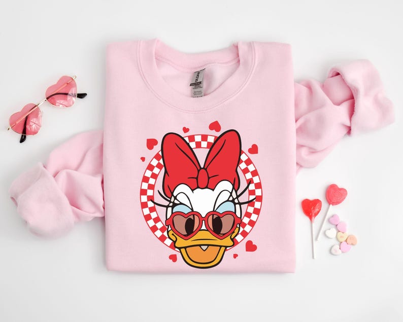 Disney Valentine’s Day Mickey and Friends Shirts, Minnie product image 9