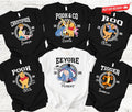 Custom Winnie the Pooh Character Shirt, Personalized Piglet Lumpy Tee, Retro Checkerboard Disney Family Trip Shirts