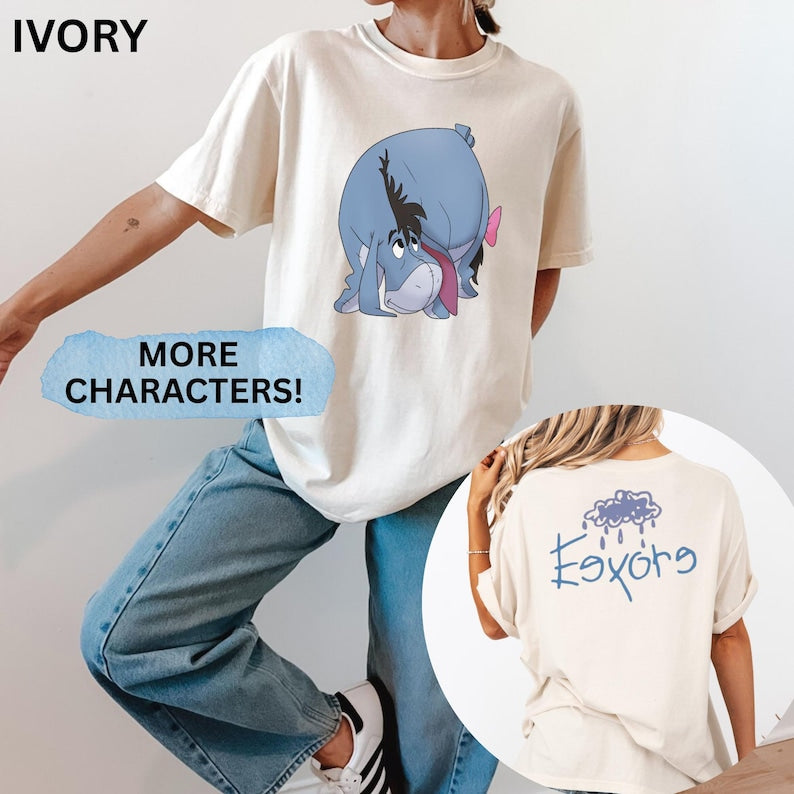 Winnie the Pooh with Autograph on the Back Disney Shirt