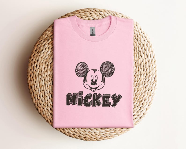 Retro Mickey Mouse Graphic Tee, Disney Mickey Shirt