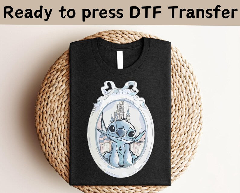 Disney Stitch Ohana DTF, Lilo And Stitch Shirt, Ohana Means Family Shirt, Angel and Stitch DTF,Magic Kingdom Shirt, Disney Family Shirt