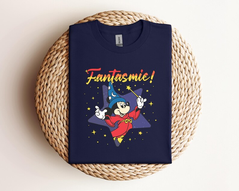 Mickey Mouse Fantasmic Shirt, Disney Characters Tee