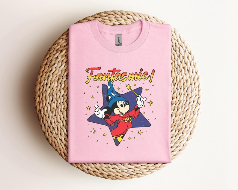 Mickey Mouse Fantasmic Shirt, Disney Characters Tee