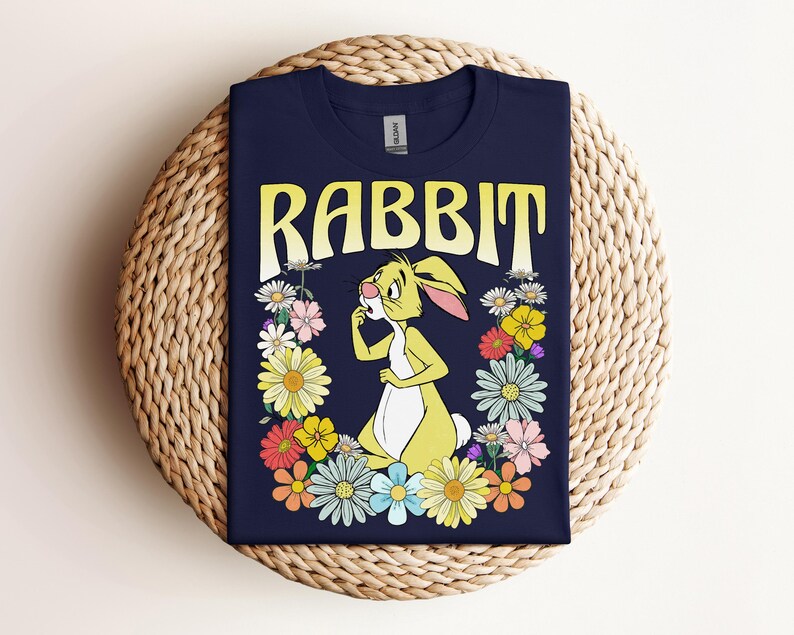 Retro Winnie the Pooh and Friends Floral Shirt, Pooh Tigger Piglet Eeyore Rabbit Lumpy, Vintage Disney Family Matching Vacation Shirt Gift