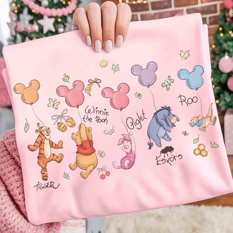 Retro Disney Winnie The Pooh Signatures Comfort Colors product image 7