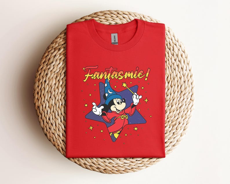 Mickey Mouse Fantasmic Shirt, Disney Characters Tee