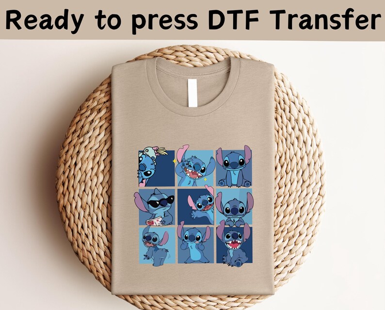 Disney Stitch Ohana DTF, Lilo And Stitch Shirt, Ohana Means Family Shirt, Angel and Stitch DTF,Magic Kingdom Shirt, Disney Family Shirt