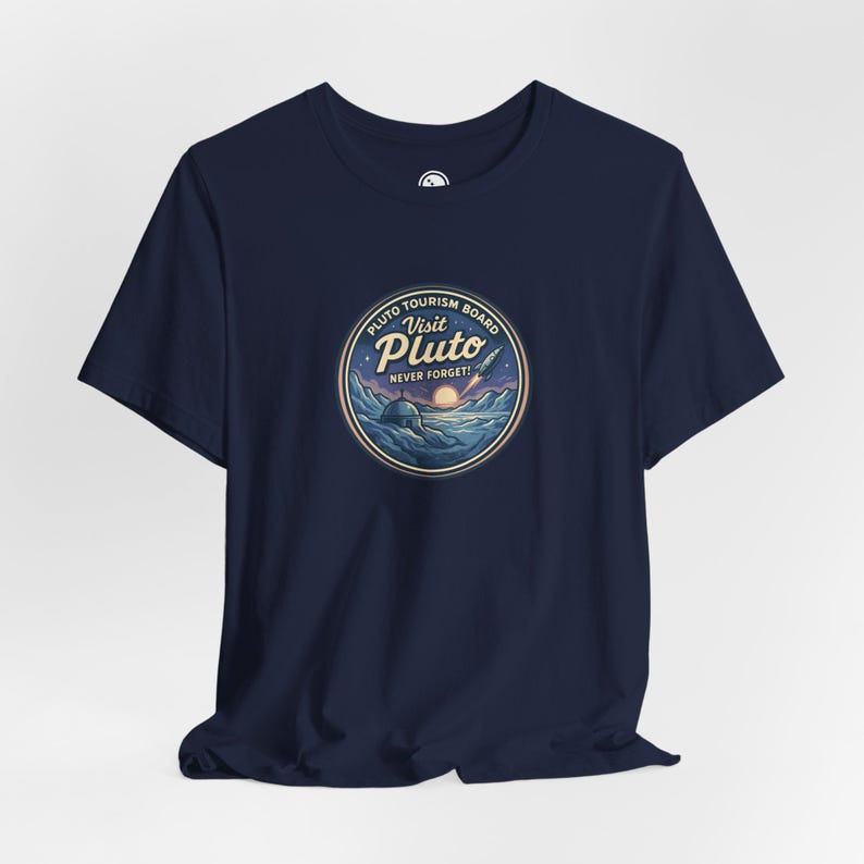 Visit Pluto!, Space Tourism, Space themed, Unisex T-shirt, NASA, Astronomy Gifts, Hubble, Space telescope, explorer, stargazer