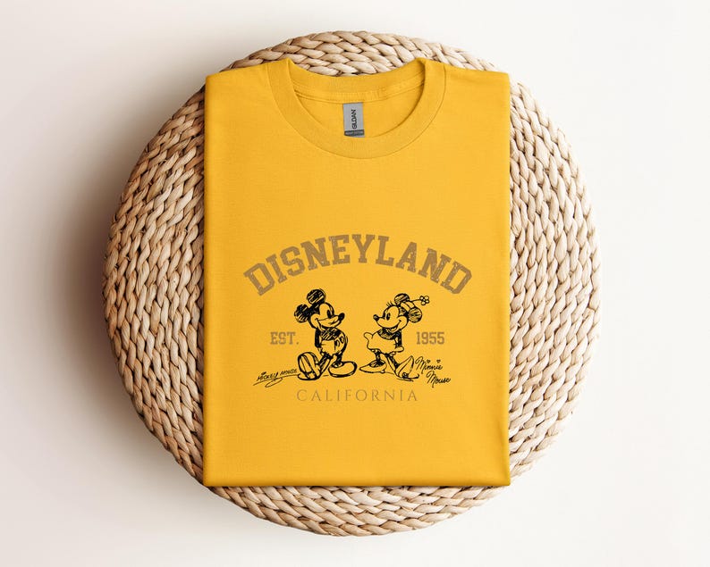 Mickey and Minnie Shirt, Retro Disney Tee