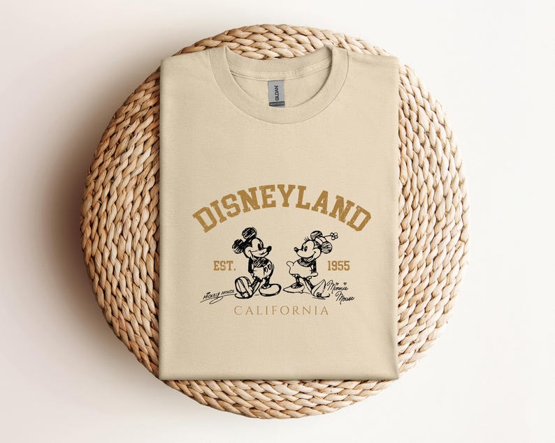 Mickey and Minnie Shirt, Retro Disney Tee
