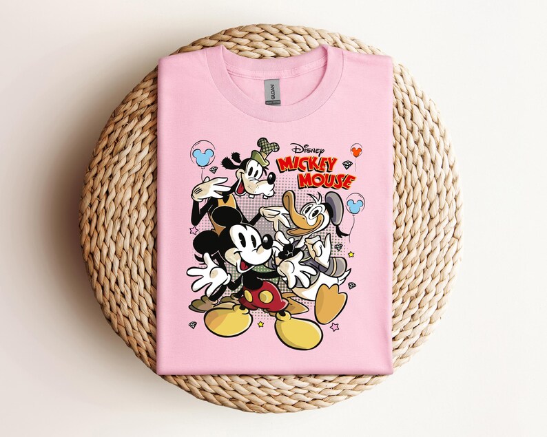 Mickey and Friends Shirt, Retro Disney Tee