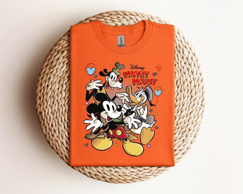 Mickey and Friends Shirt, Retro Disney Tee
