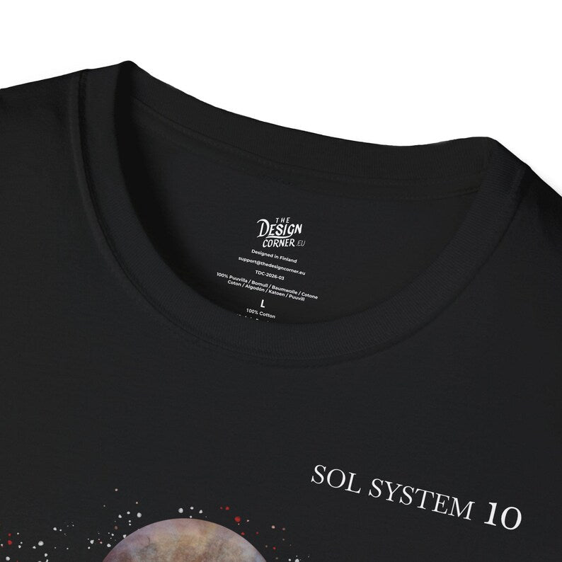 SOL SYSTEM 10 // Pluto T-Shirt