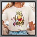 Pooh And Piglet Easter | Unisex Tee Hoodie Sweatshirt Romper |Premium DTF Print |Retro Vintage Aesthetic |Gift| TE408