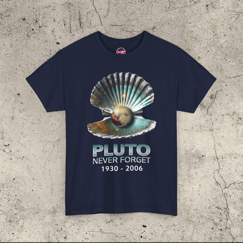 Pluto Never Forget T-Shirt Funny Space Shirt, Pluto Planet Meme Tee, Astronomy Gift