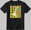 Winnie the Pooh Rabbit White-Black Men / Women T-Shirt AB154