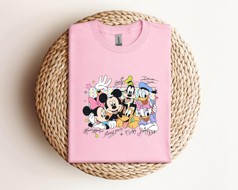 Mickey and Friends Shirt, Retro Disney Tee