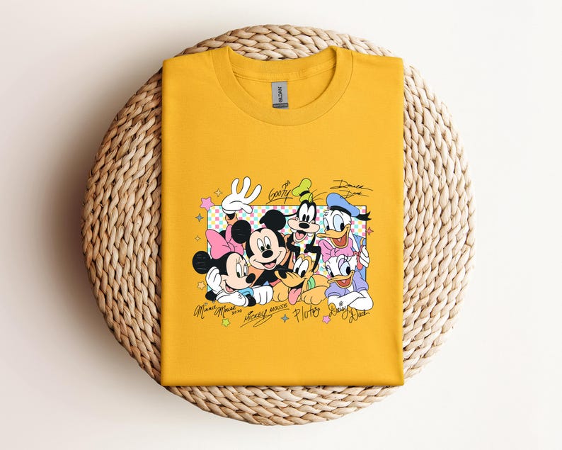 Mickey and Friends Shirt, Retro Disney Tee