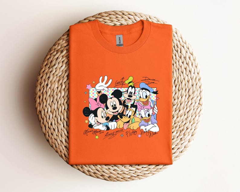 Mickey and Friends Shirt, Retro Disney Tee