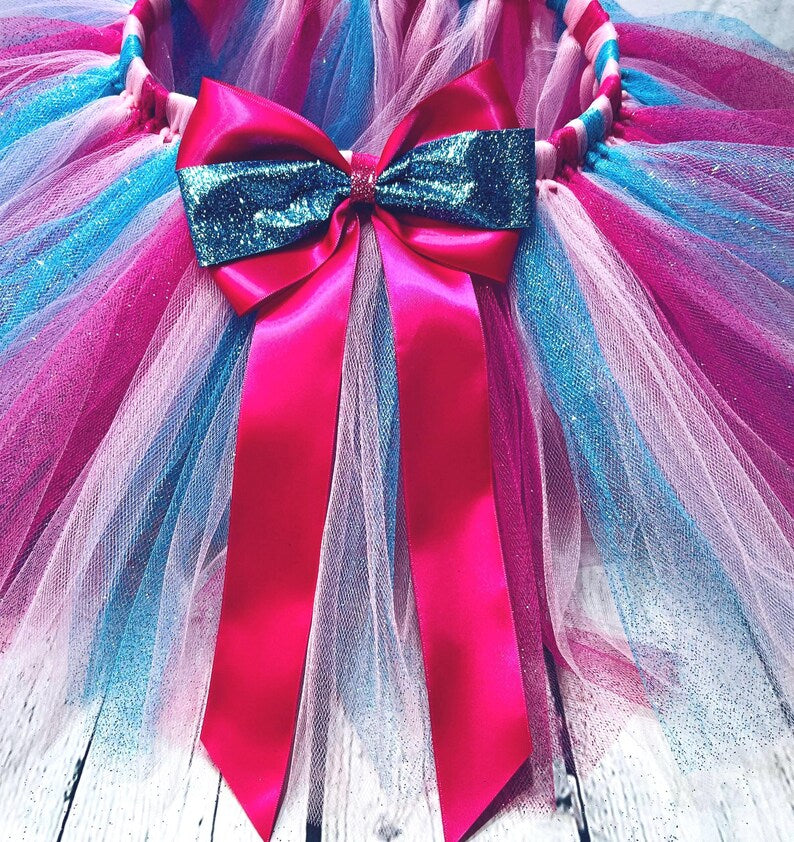 Stitch and Angel Birthday Outfit Girl, Personalized 10th Birthday Outfit, Blue Pink Tutu Set, Custom Name Shirt, Cake Smash Outfit, Disney B