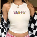 Winnie The Pooh And Friends Embroidered Tank Top, Disney product image 1