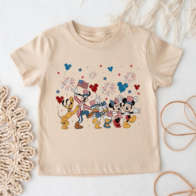 Disney Characters Hearts Shirt, Disney Magical Vacation Tee, Family Disney Love Tee, Mickey Minnie Donald Daisy Goofy Pluto Graphic Tee