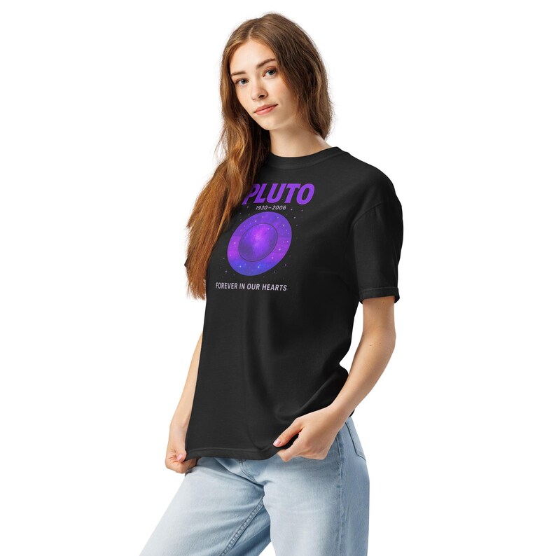 Pluto Shirt Funny Astronomy Space Science Humor Tee