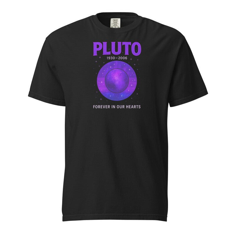 Pluto Shirt Funny Astronomy Space Science Humor Tee