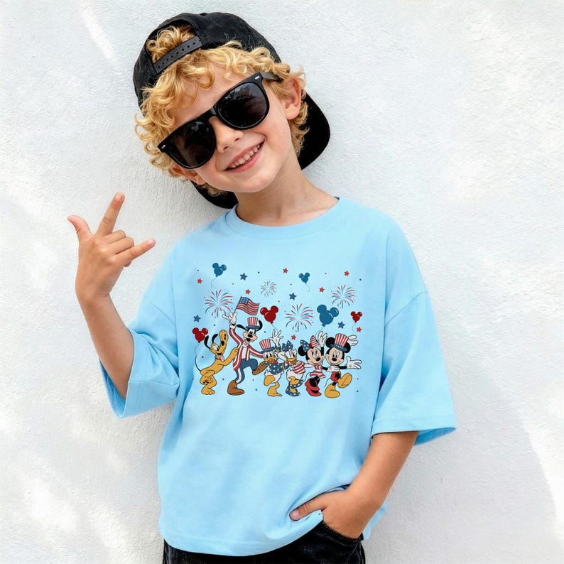Disney Characters Hearts Shirt, Disney Magical Vacation Tee, Family Disney Love Tee, Mickey Minnie Donald Daisy Goofy Pluto Graphic Tee