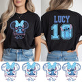Custom Stitch Birthday Girl Shirt, Matching Birthday Family Shirt, Disney Stitch Bday Party Gift, Disney Birthday Crew Shirt, Birthday Trip