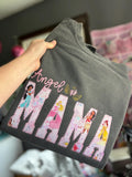 Angel Mama Crewneck Sweatshirt, Embroidered Gift