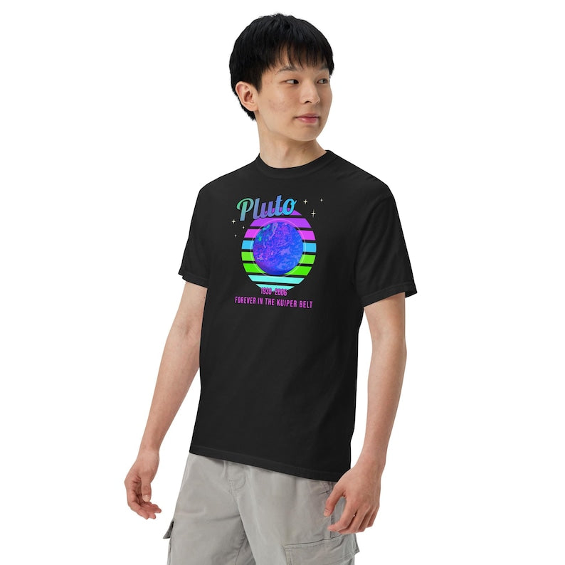 Funny Pluto Shirt Never Forget Science Space Humor Tee