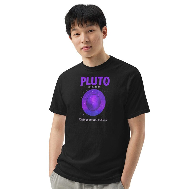 Pluto Shirt Funny Astronomy Space Science Humor Tee