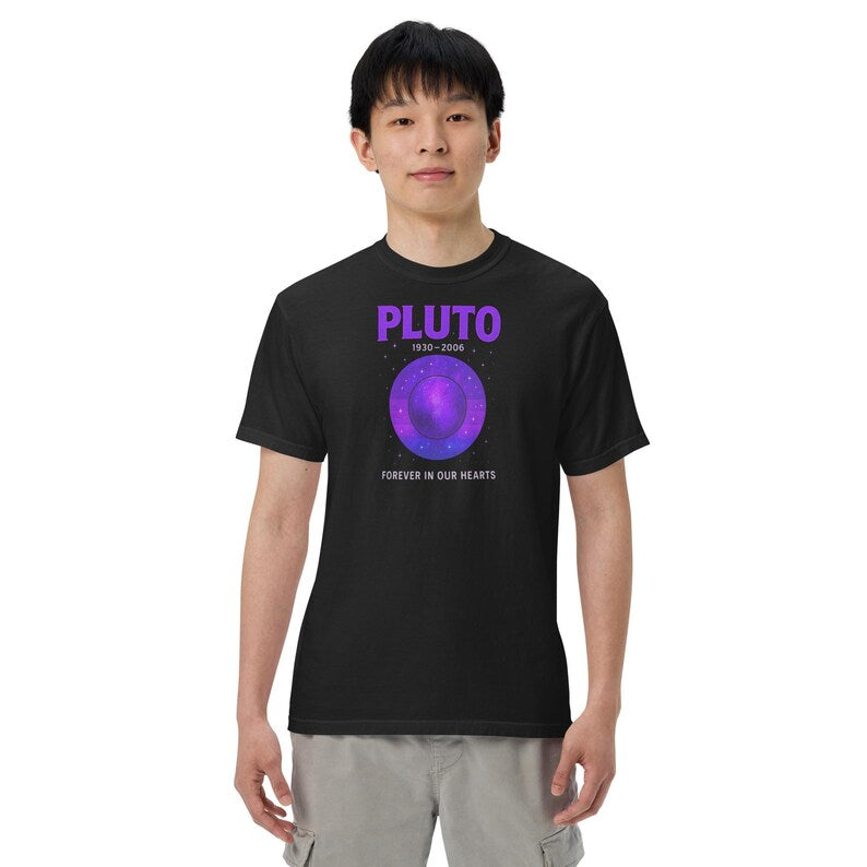 Pluto Shirt Funny Astronomy Space Science Humor Tee