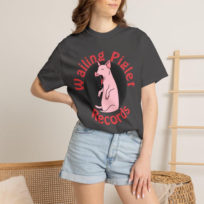 Wailing Piglet Records Tee Shirt