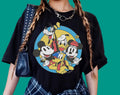 Disney Mickey And Friends Retro Group Shot Shirt | Mickey Minnie Donald Daisy Pluto Shirt | Magic Kingdom Shirt | Aesthetic Gift R310
