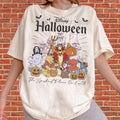 Vintage Winnie the Pooh Halloween Shirt | Disney Pooh Tigger Eeyore Piglet Pumpkin Witches Halloween Costume | Aesthetic Gift R975