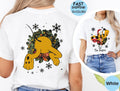 Pluto Tis' The Season Christmas T-Shirt, Two sided Disney Xmas Vacation shirt, Mickey's and Friends Very Merry Christmas Party Sweatshirt