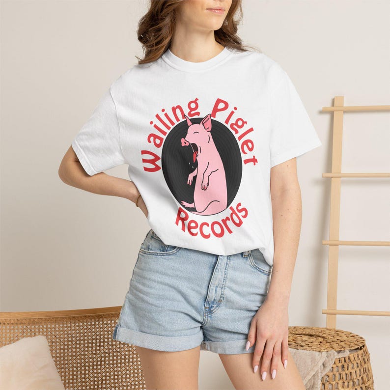 Wailing Piglet Records Tee Shirt