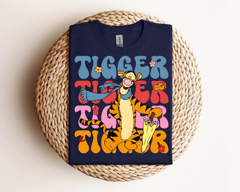 Disney Winnie The Pooh Tigger Shirt, Piglet Eeyore Shirt, Disney Family Shirt, Disneyland Trip 2025 Shirt, Disney Group Matching Shirt