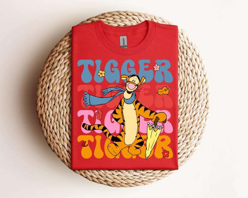 Disney Winnie The Pooh Tigger Shirt, Piglet Eeyore Shirt, Disney Family Shirt, Disneyland Trip 2025 Shirt, Disney Group Matching Shirt