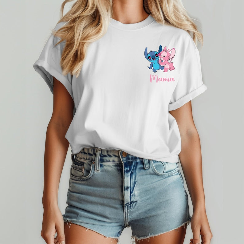 Custom Stitch Birthday Girl Shirt, Lilo and Stitch Party