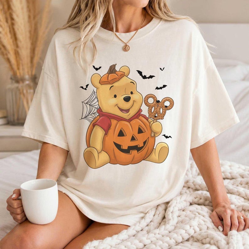 Retro Comfort Colors Winnie The Pooh All Characters product image 3