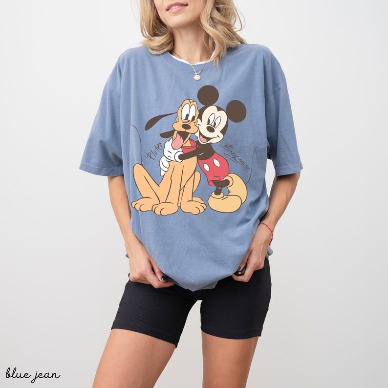 Mickey And Pluto Best Friends Shirt, Pluto Dog Kids Shirt, Kids Disney Pluto Mickey Shirt, Boy's Disney Shirt, Disney Dog Shirt
