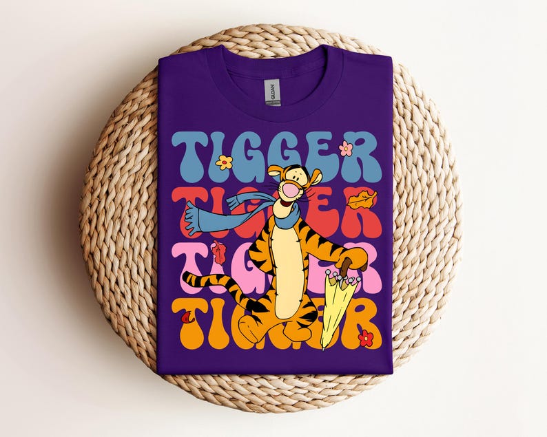Disney Winnie The Pooh Tigger Shirt, Piglet Eeyore Shirt, Disney Family Shirt, Disneyland Trip 2025 Shirt, Disney Group Matching Shirt