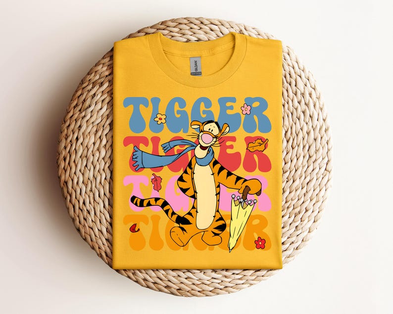 Disney Winnie The Pooh Tigger Shirt, Piglet Eeyore Shirt, Disney Family Shirt, Disneyland Trip 2025 Shirt, Disney Group Matching Shirt